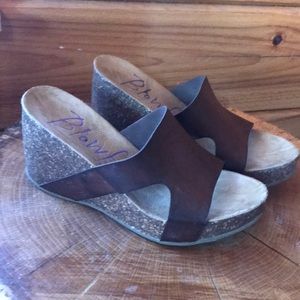 Blowfish slip-on wedges